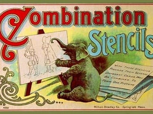 Combination Stencils - Art Print