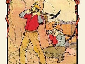 The Miner by H.O. Kennedy - Art Print