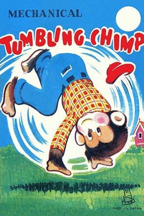 Mechanical Tumbling Chimp - Art Print