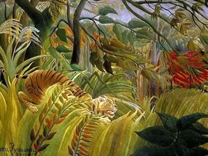 Surprise by Henri Rousseau - Art Print