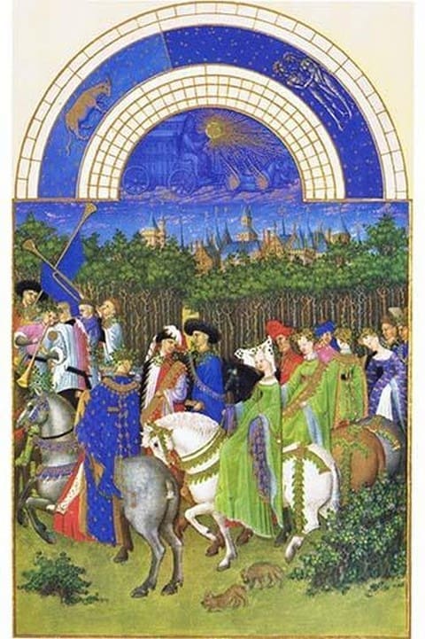 Le Tres Riches Heures du Duc de Berry - May by Paul