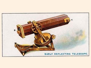 Early Reflecting Telescope - Art Print