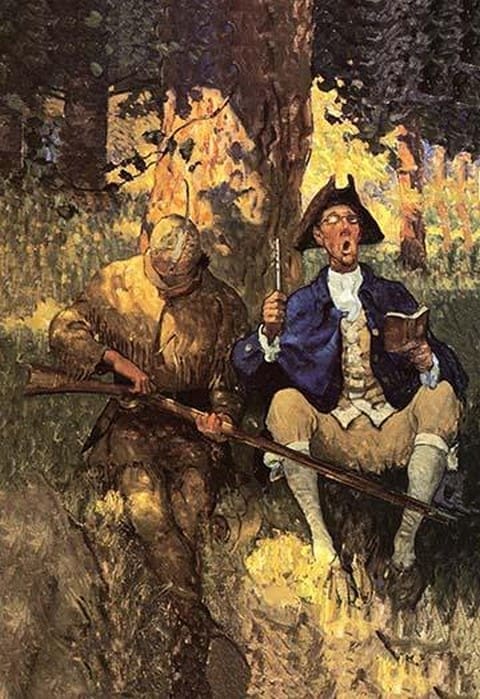 David Gamut by N.C. Wyeth - Art Print