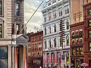 New York Stock Exchange by Charles Hart - Art Print
