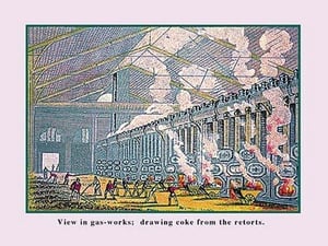 View in Gas Works by John Howard Appleton - Art Print