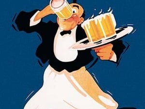 Bringing in the Beer by Wilbur Pierce - Art Print