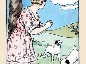 The Baby's Bonnet by Julia Dyar Hardy - Art Print