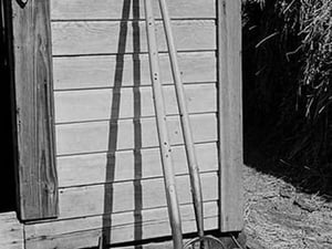 Farming Tools Still Life by Dorothea Lange - Art Print