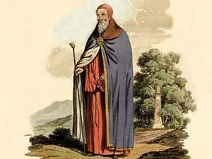 Saint Iestin ab Geraint - Art Print