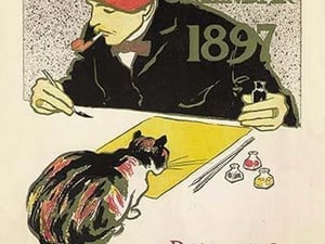 Poster Calendar 1897 by Edward Penfield - Art Print