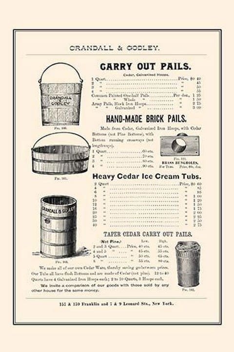 Carry Out Pails - Art Print