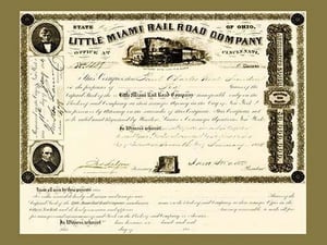 The Little Miami Railroad Company - Art Print