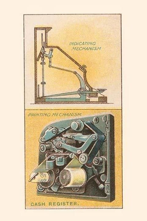 Cash Register - Art Print