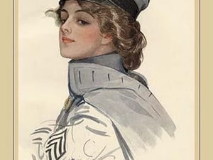 Maid at Arms by Harrison Fisher - Art Print