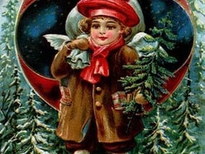 Wishing You a Merry Christmas - Art Print