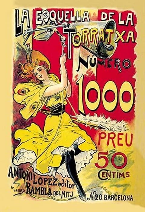 La Esquella de la Torratxa by L Labarta - Art Print