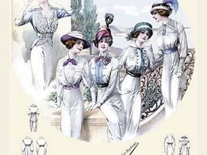 Album Blouses Nouvelles: Styles for a Friday by Atelier Bachroitz - Art Print