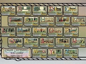 Cousin Chatterbox's Railway Alphabet - Art Print