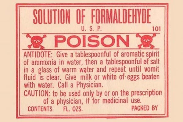 Solution of Formaldehyde - Art Print