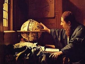The Astronomer by Johannes Vermeer - Art Print