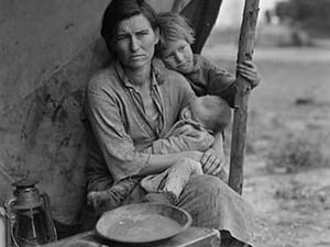 Migrant agricultural worker's family by Dorothea Lange #2 - Art Print