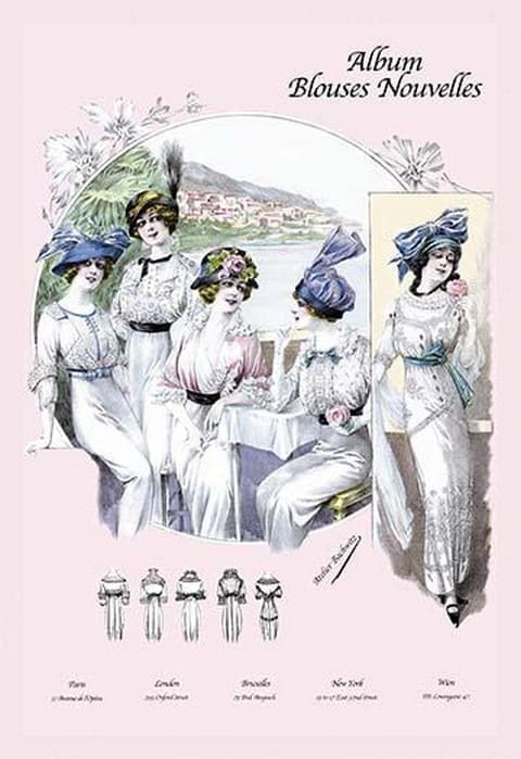 Album Blouses Nouvelles: For a Seaside Brunch by Atelier Bachroitz - Art Print