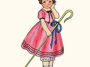 Bo Peep by Queen Holden - Art Print