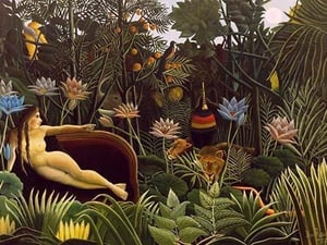 The Dream by Henri Rousseau - Art Print