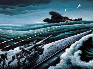Score One for the Subs by T.H. Benton - Art Print