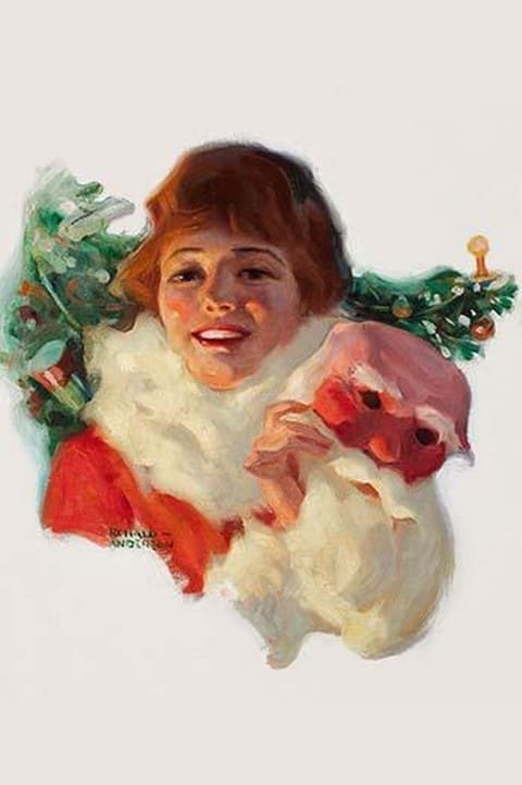 Christmas Surprise by Ronald Lee Anderson - Art Print