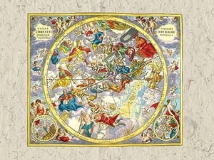 Celestial Sky Chart by Andreas Cellarius - Art Print