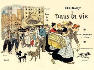 Dans la Vie by Theophile Alexandre Steinlen - Art Print