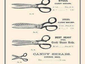 Candy Shears - Art Print