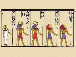 Animal-Headed Gods by John Gardner Wilkinson - Art Print