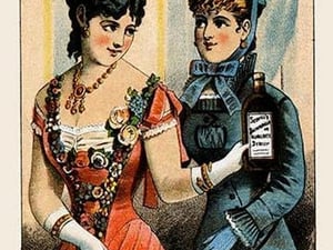 A Good Angel's Visit - A Tale of Scovil's Sarsaralilla - Art Print