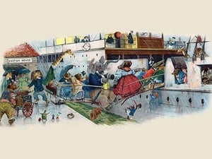 When the Bridge Gave Way by G.H. Thompson - Art Print