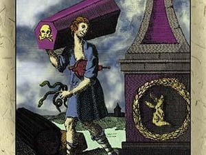 Through the Graveyard - Art Print