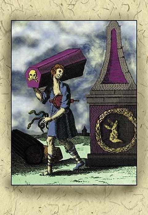 Through the Graveyard - Art Print