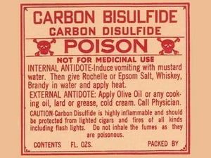 Carbon Bisulfide Carbon Disulfide - Art Print