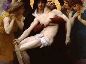 Pieta by William Bouguereau - Art Print