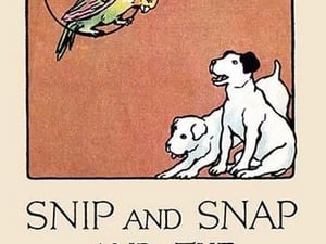 Snip and Snap and the Poll Parrot by Julia Dyar Hardy - Art Print