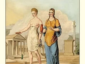 Roman British Priestesses - Art Print