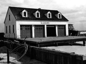Hatteras Inlet Lifeboat Station - Art Print