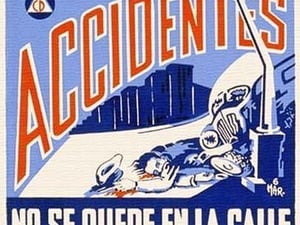 Evite Accidentes by Miquel A. Rodriguez - Art Print
