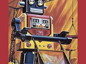 Busy Cart Robot - Art Print