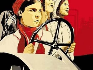 Drive to the Collective Farm - Art Print
