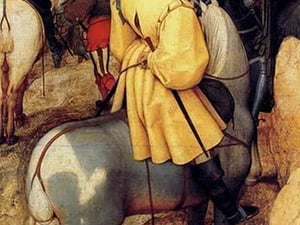 Conversion of St.Paul - Detail - by Pieter the Elder Brueghel #2 - Art Print