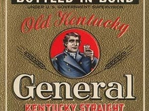 General Kentucky Straight Burbon Whiskey - Art Print