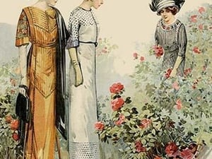 The Rose Garden - Art Print