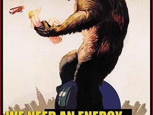 Energy bill that encourages consumption of beer _ George Bush by Wilbur Pierce - Art Print